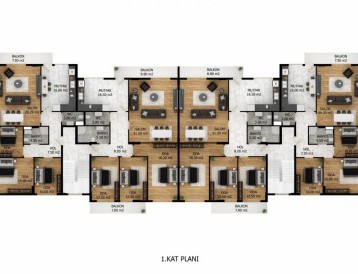 KAT PLANLARI Vurallar İnşaat