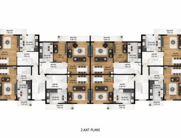 KAT PLANLARI Vurallar İnşaat