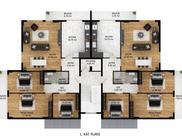 KAT PLANLARI Vurallar İnşaat